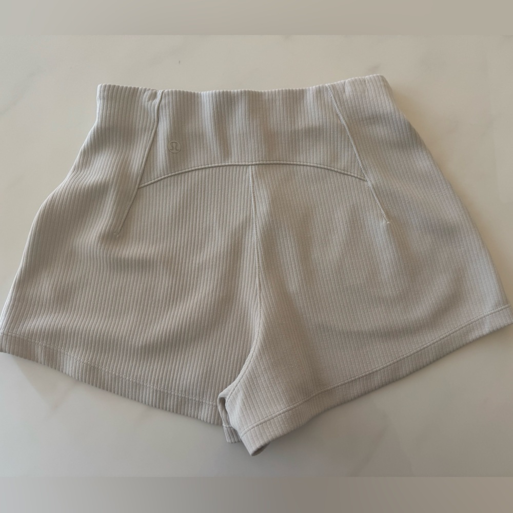 Lululemon Ribbed Softstream High Rise Shorts 2” - Picture 9 of 10